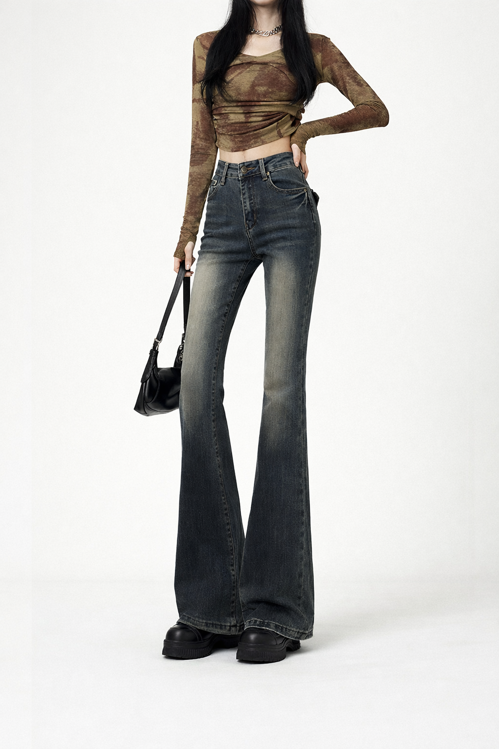 アメリカンレトロフレアデニム