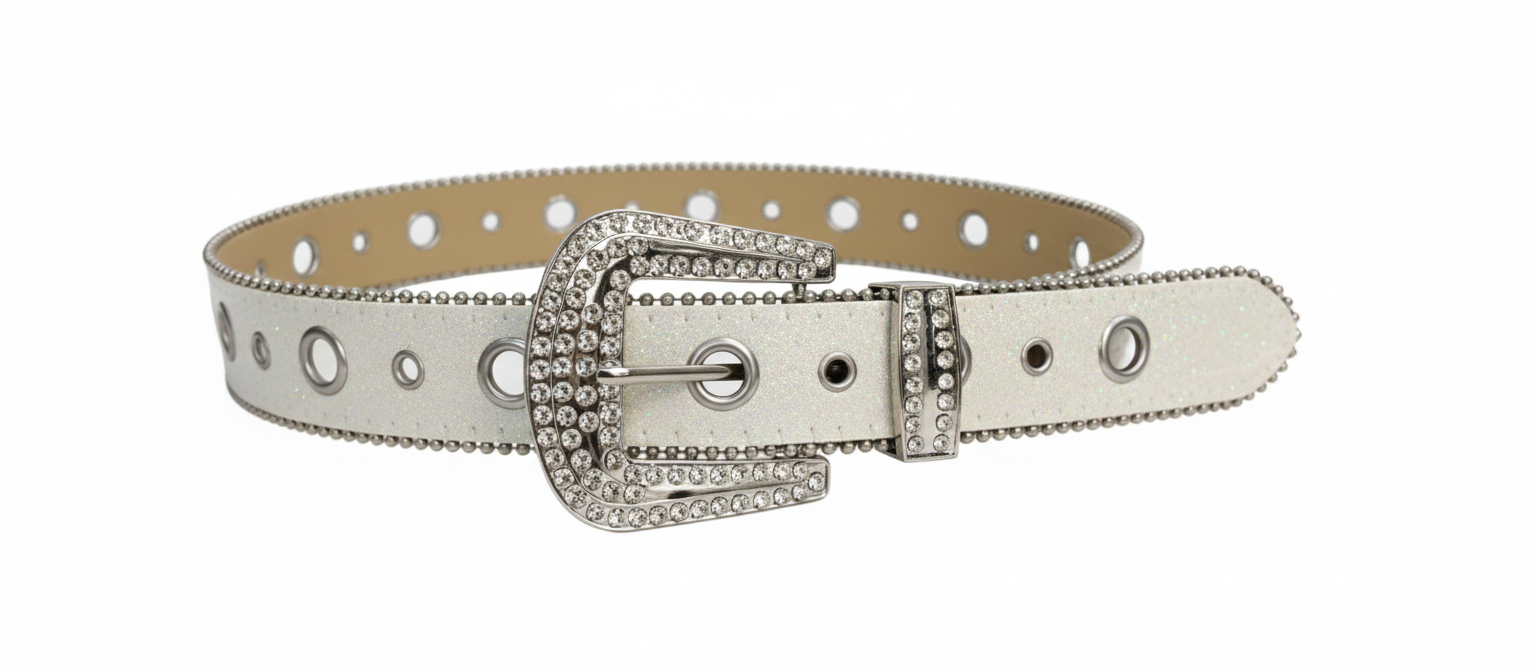 y2kラインストーンベルト