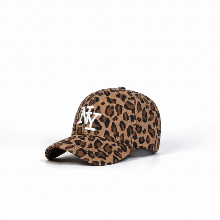 アメリカンレオパード柄キャップ