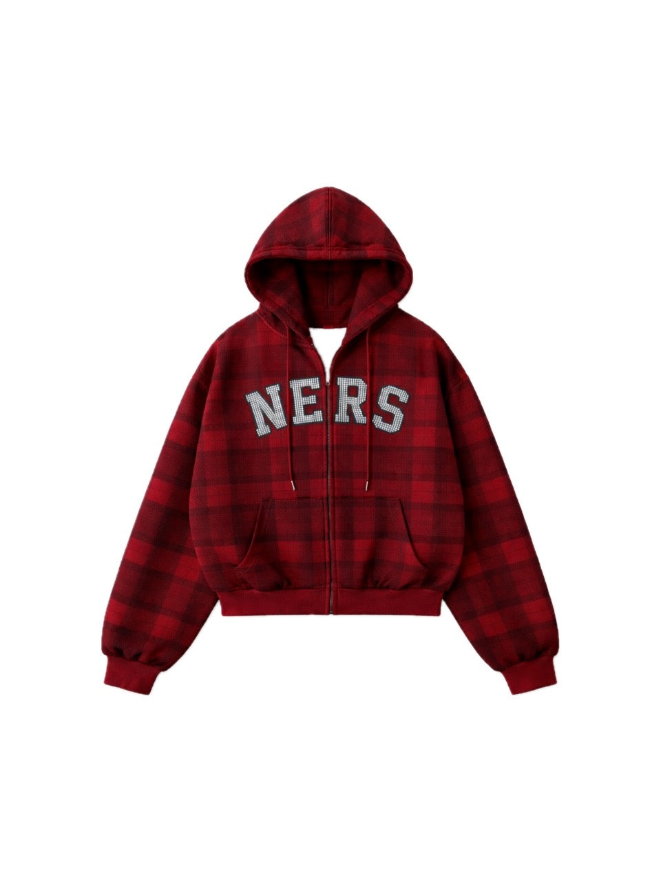 アメリカンフード付きスウェットジャケット