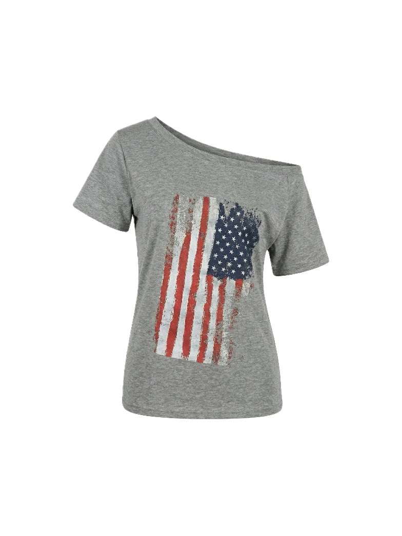 アメリカンワンショルダートップス