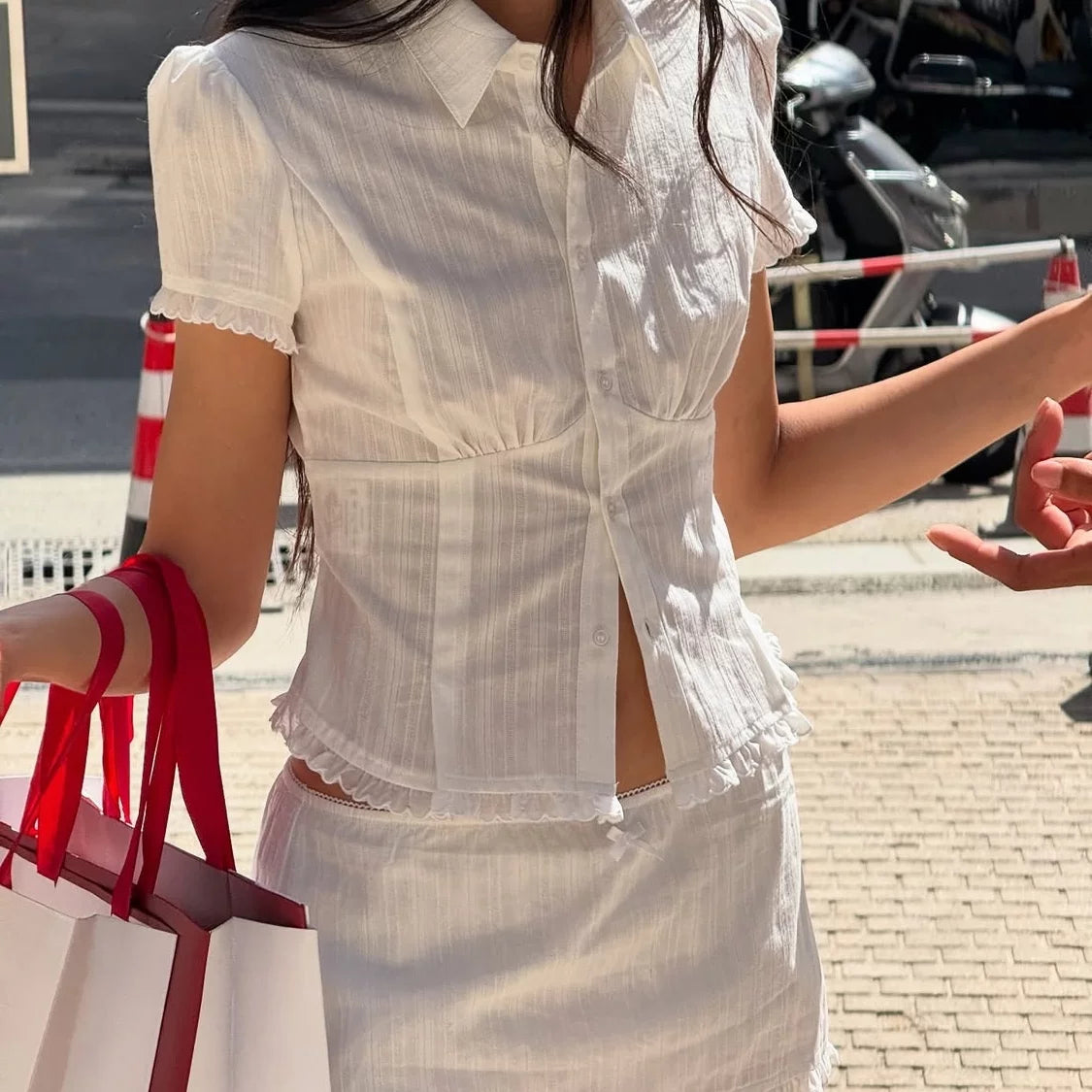 アメリカンレトロブラウス