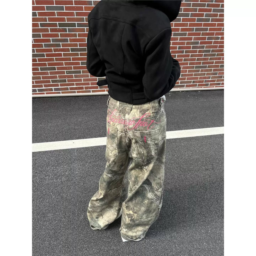 アメリカンヴィンテージワイドレッグデニム