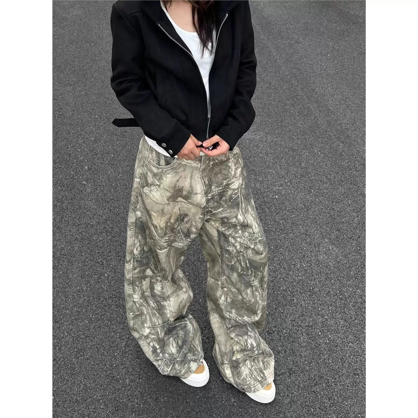 アメリカンヴィンテージワイドレッグデニム