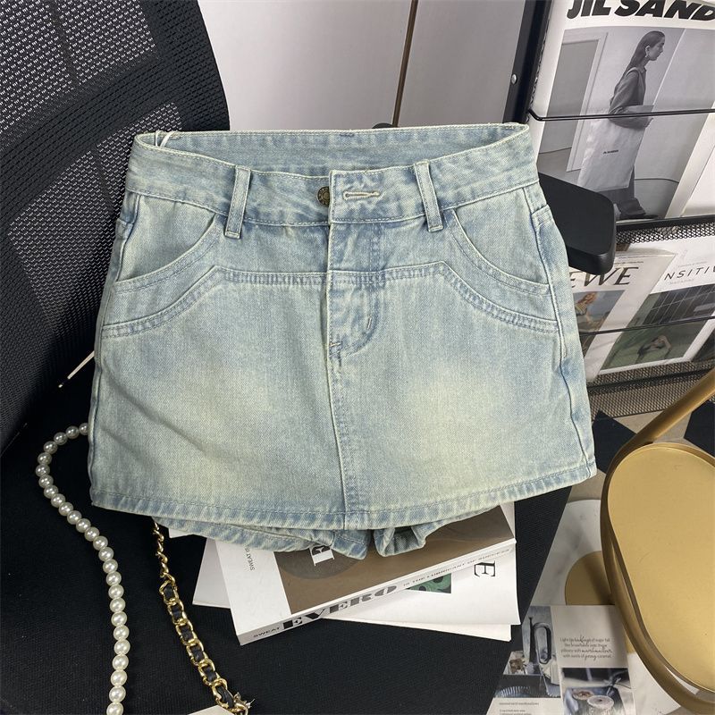 デニムショートパンツ
